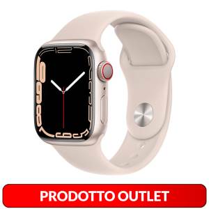 Apple Apple Watch Serie7 Cell Seconda Mano StarL. 41mm StarL. MKHR3TY/A